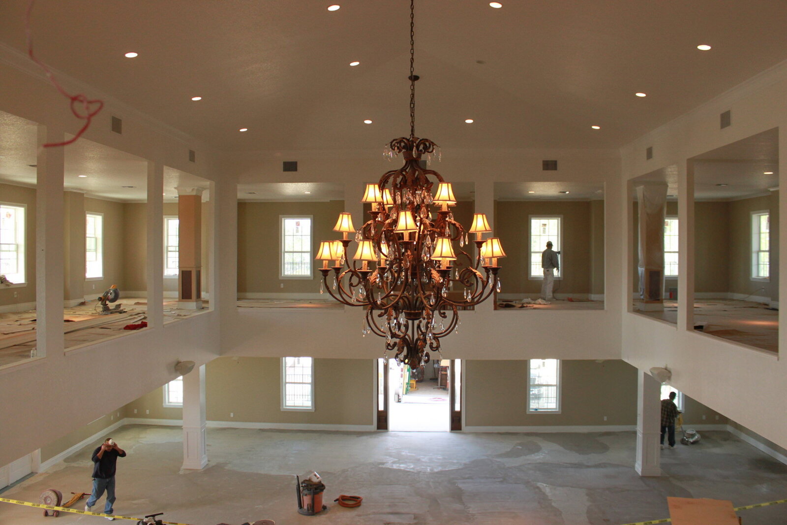 Interior construction of Kendall Point.
